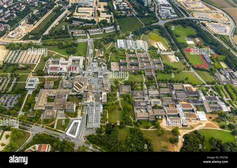 Aerial view, University of Regensburg, University of Regensburg ...