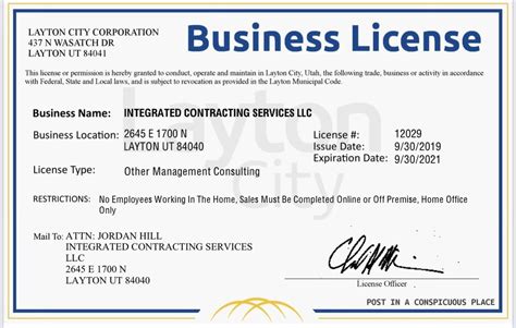 Business License Certificate Template at tansalemblog Blog