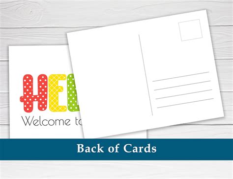 Welcome to My Class and Welcome to OUR Class Teacher Postcards / 2 ...