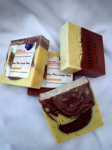 Lavish RHASSOUL Rhassoul Clay Soap Handmade Soap Skin - Etsy