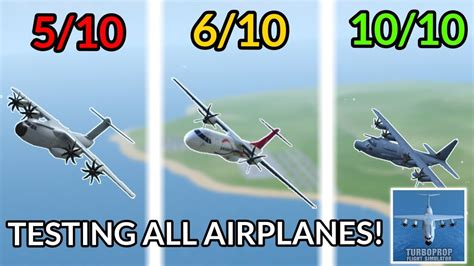 Testing all Turboprop flight simulator planes! (Bronze aviation) - YouTube