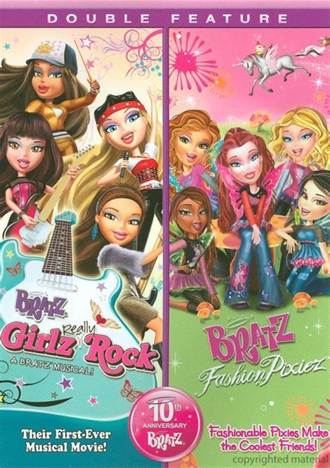 Bratz: Girlz Really Rock / Bratz: Fashion Pixiez (Double Feature) (DVD ...