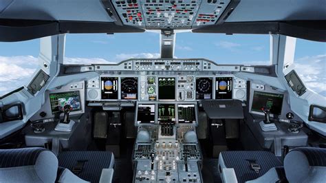 aircraft-cockpit-Airbus-a380-800 | Aircraft Cockpits | Pinterest ...