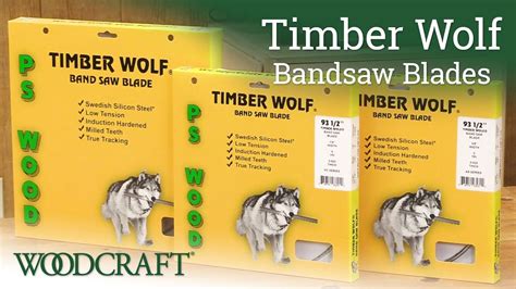 Check out the Timber Wolf Bandsaw Blades - YouTube