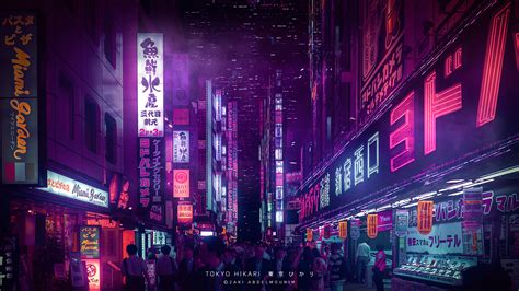 Tokyo Hikari - 東京 ひかり - SynthCity on Behance