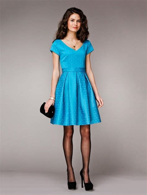 Gorgeous Dress, Bridesmaid Dresses Light Blue Turquoise Dress Pleats ...