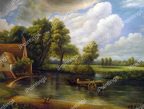 The Hay-Wain Painting by John Constable Reproduction | iPaintings.com