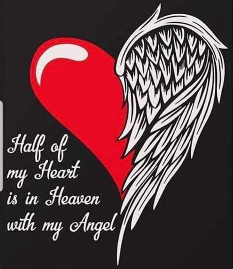 Pinterest | Heart with wings tattoo, Memorial tattoo quotes, Purple ...