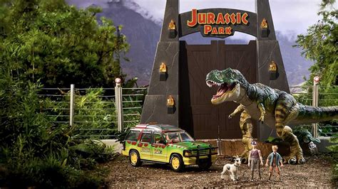 Jurassic Park Gates, ‘Buck’ T. rex and MORE Available as Mattel ...