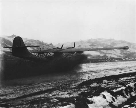 Occupation of Amchitka, Aleutians, January 1943. A Navy PBY-5A ...