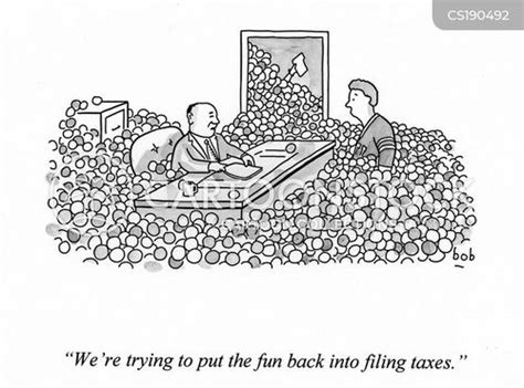 Tax Season Cartoons and Comics - funny pictures from CartoonStock