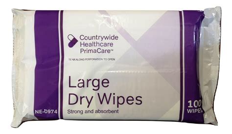 Large Patient Dry Wipes | Personal Care & Hygiene Wipe | Patient Care ...