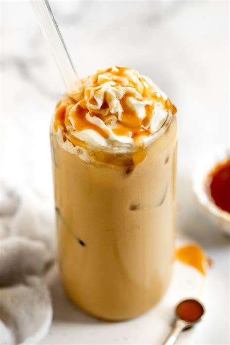 How to Make an Iced Caramel Latte - Fork in the Kitchen