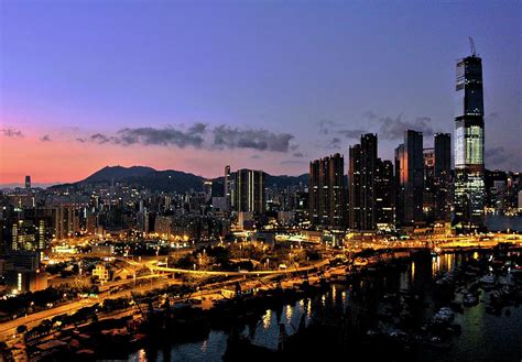 Harbor of Hong Kong at Night 1 Photograph by Clement Tsang - Pixels