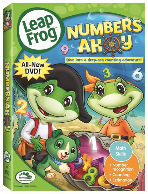 Amusement Park & Numbers Ahoy LeapFrog DVDs Giveaway (ends 1/31 | Leap ...