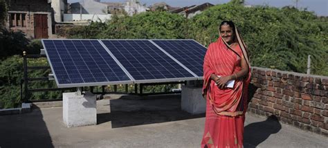 India's first solar-powered village promotes green energy ...