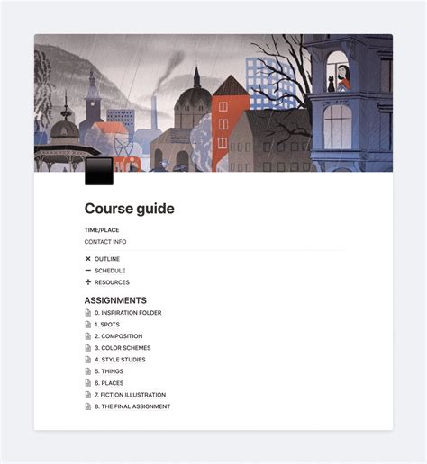 Course guide | Notion Everything