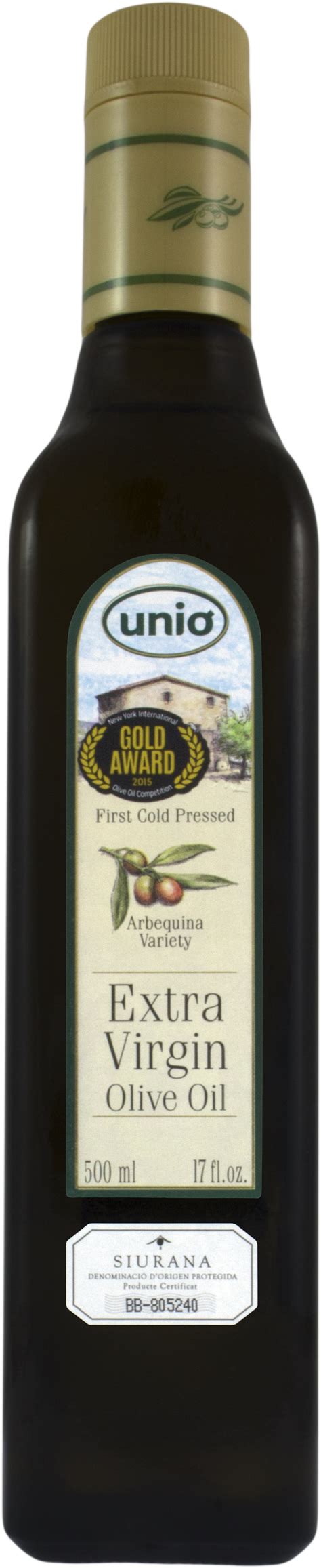 Unio Siurana Dop Extra Virgin Olive Oil | Wine Library