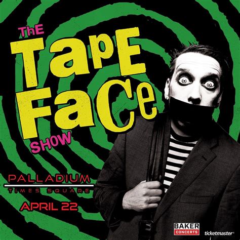 Tape Face, House of Tape in the Underground Theater, Las Vegas, 5 ...