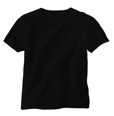 Black T Shirt Vector - ClipArt Best