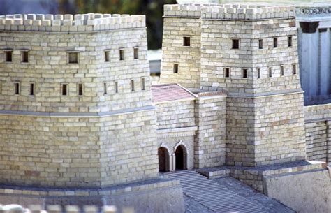 Model of the Antonia fortress