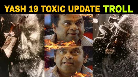 yash19 toxic update troll / rocking star yash toxic teaser /#yash19 # ...