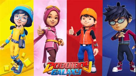 Ying Yaya Boboiboy Fang Boboiboy Galaxy || puzzle Transition - YouTube