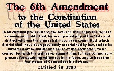 14 Amendment 6 ideas | amendments, bill of rights, constitutional law