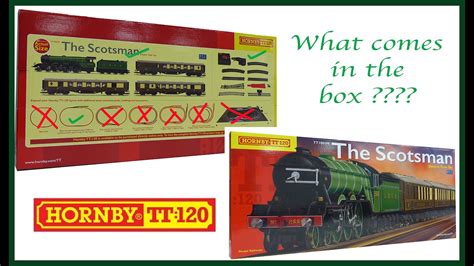 The NEW Hornby TT:120 Scotsman train set / Is Hornby TT 120 the right ...