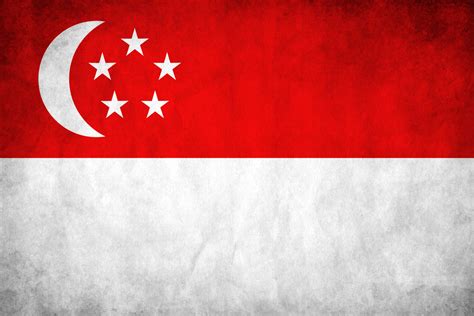 Singapore Grunge Flag by think0 on DeviantArt