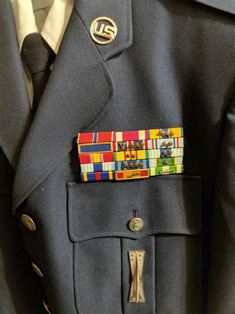 My father just passed and these are his dress blues from the Air Force ...