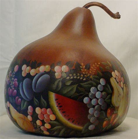 Decorative gourds | Hand painted gourds, Painted gourds, Gourds crafts