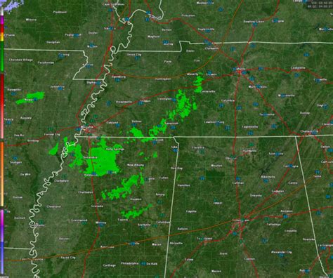 Quick Check on Alabama’s Weather at 10:10 p.m. : The Alabama Weather Blog