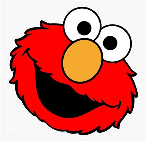 Elmo sesame street face clipart transparent png sesame street elmo face ...