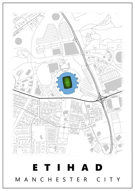 Manchester City — Football prints made by fans for fans — Footy Geeks