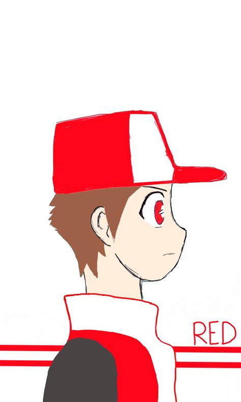 Pokemon Trainer Red by comadam on DeviantArt