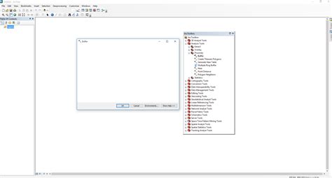 geoprocessing - ArcGIS tool when opened is not appearing - Geographic ...