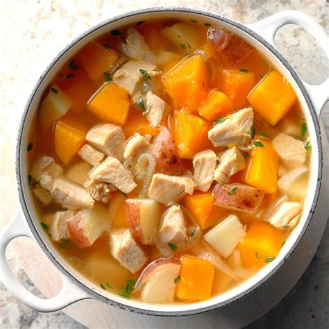 Butternut Turkey Soup Recipe | Taste of Home