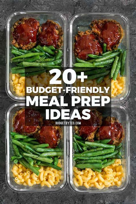 80+ Budget Friendly Meal Prep Ideas - Budget Bytes