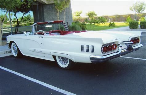 Trampas Pensar Superficial 1960 ford thunderbird convertible Alfabeto ...