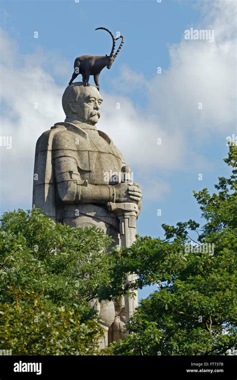 Bismarck Monument, Hamburg, Germany, Europe Stock Photo - Alamy