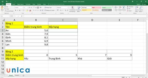 Hàm HLOOKUP trong Excel: Cách sử dụng, ví dụ cụ thể dễ hiểu