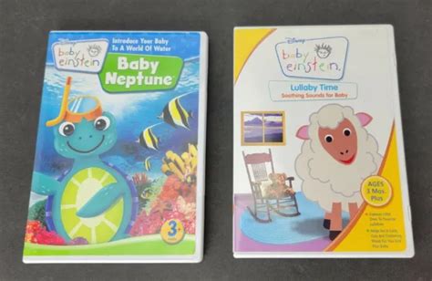 LOT 6 DISNEY Baby Einstein DVD language lullaby MacDonald Monet da ...