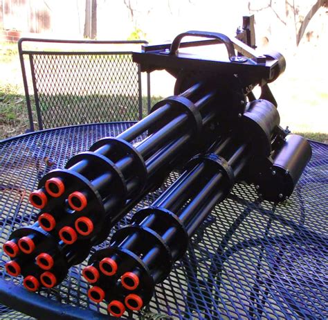 Mr Minigun Movie Props. The Blog of KillBucket Bivens: Triple Minigun ...