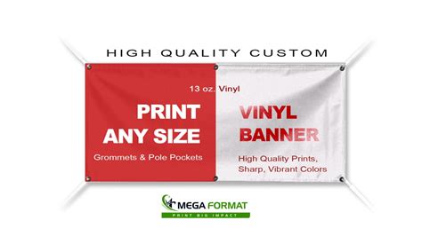 High Quality Vinyl & Mesh Banners for Advertising - Mega Format