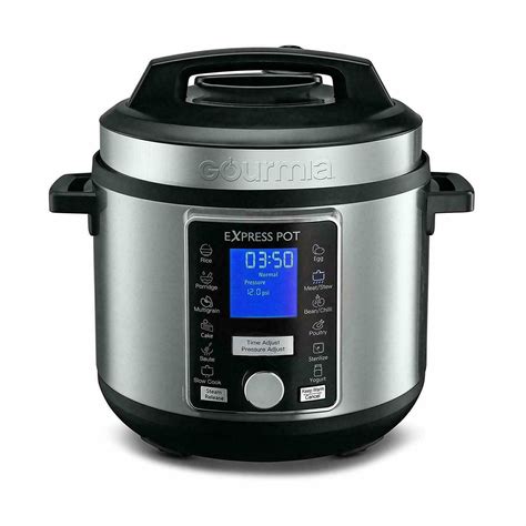 Gourmia 1000W 6 Qt. Capacity 13-in-1 Stainless Multi-Mode Pot Pressure ...