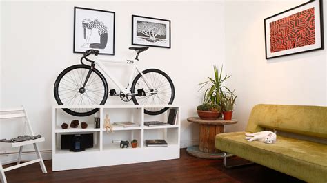 This Furniture Doubles As Beautiful Bike Storage For Tiny Apartments