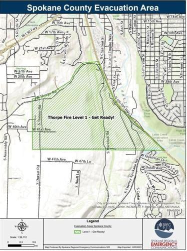 Spokane Fire Map | | kxly.com