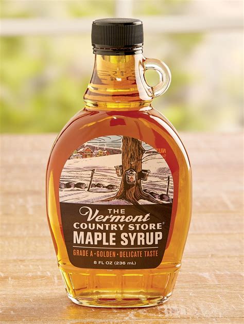 Grade A Golden Maple Syrup, 8-oz. Jug - Vermont Country Store in 2021 ...