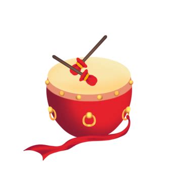 Instruments Ready For Chinese New Year Celebration PNG Images, Drums ...